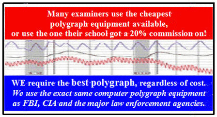 near Sacramento a polygraph exam